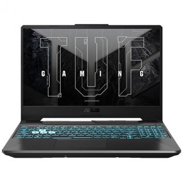 Asus Laptop Gaming Asus TUF A15 FA506NC-HN001W, Procesor AMD Ryzen 5 7535HS, Display 15.6 inch FHD, 144 Hz, 32GB RAM, 512GB SSD, Placa video NVidia RTX 3050 4GB, Windows 11 Home, Negru