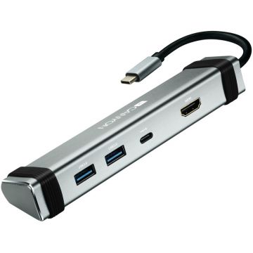 Canyon Multiport Universal USB Tip C 4-in-1, 60W