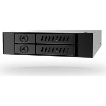Chieftec Rack HDD Chieftec CMR-225, Hot-swap, Metal, Negru
