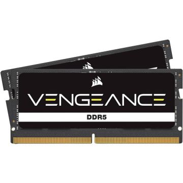 CORSAIR Memorii laptop Corsair Vengeance 64GB, DDR5, 5600MHz, CL48, 1.1v, Dual Channel Kit