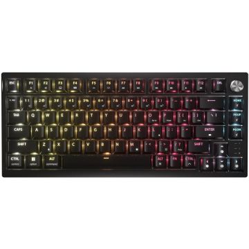CORSAIR Tastatura Gaming Corsair K65 Plus Wireless, Backlit RGB LED, switch Corsair MLX Fusion, Negru