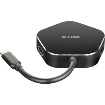 D-Link 4-in-1 DUB-M420 USB Tip C