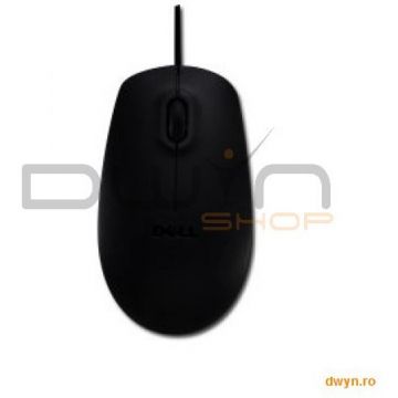 Dell Mouse DELL USB Optical Mouse (Cable, Optical 1000dpi,3 btn,USB), Black