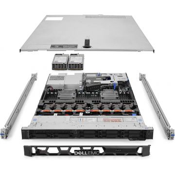 DELL POWEREDGE R640 2X INTEL XEON 20 CORE GOLD 6148 2.4GHZ 256 GB DDR4 RAM  ECC 10SFF 0HDD H730P RAID IDRAC9 ENT. 2X 750W