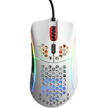 Glorious Mouse gaming Glorious Model D Minus, Ultrausor 62g, Alb Gloss