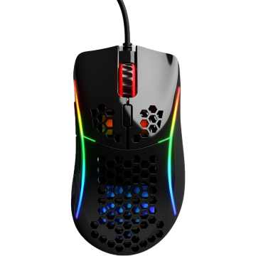 Glorious Mouse gaming Glorious Model D Minus, Ultrausor 62g, Negru Gloss