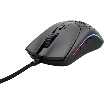 Glorious Mouse Gaming Model O 2, 26000 DPI, RGB, USB, Ultralight 68g, 6 butoane, Ambidextru, Negru mat