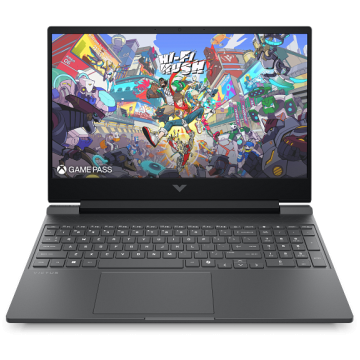 HP Laptop HP Victus 15-fa2101nn, Intel Core 7 240H, 15.6 inch, RAM 24GB, SSD 1TB, nVidia GeForce RTX 5050 8GB, Free DOS, Negru