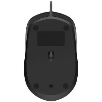 HP Mouse HP 150, cu fir, USB, Pt. notebook si PC, 1600 dpi, Negru, 240J6AA#ABB