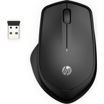 HP Mouse HP 285 Silent, Wireless, Negru