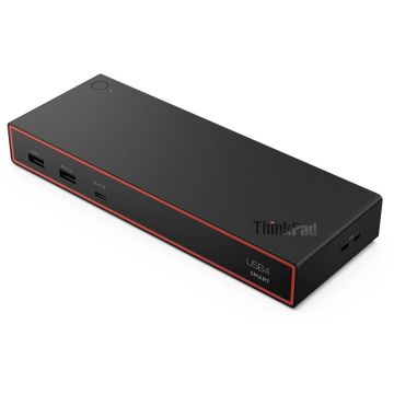 Lenovo Docking Station Lenovo ThinkPad USB4 Smart Dock 5500, Negru