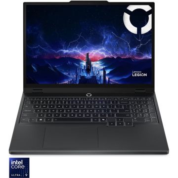 Lenovo Laptop Gaming Lenovo Legion 5 15IAX10 cu procesor Intel® Core™ Ultra 9 275HX pana la 5.4GHz, 15.1 WQXGA, OLED, 165Hz, 32GB DDR5 RAM, 1TB SSD, NVIDIA® GeForce RTX™ 5070 8GB GDDR7, No OS, Negru