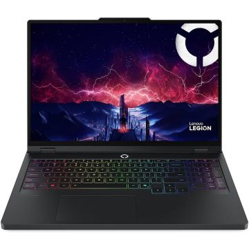 Lenovo Laptop Gaming Lenovo Legion Pro 5 16ADR10, procesor AMD Ryzen™ 9 8940HX pana la 5.3GHz, 16 inch, WQXGA, IPS, 240Hz, 32GB DDR5, 1TB SSD, NVIDIA® GeForce RTX™ 5060 8GB GDDR7, No OS, Negru