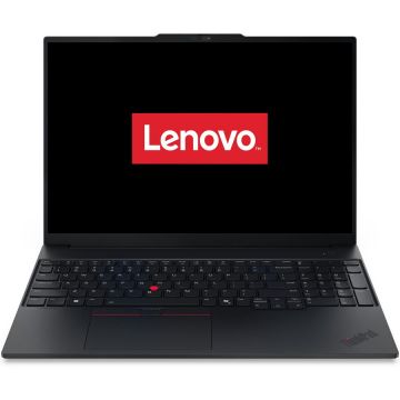 Lenovo Laptop Lenovo ThinkPad E16 Gen 3, AMD Ryzen™ 7 250, 16 inch, RAM 32 GB, SSD 1 TB, AMD Radeon™ 780M Graphics, No OS, Negru