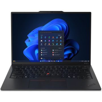 Lenovo Laptop Lenovo ThinkPad X1 Carbon G13, Intel Core Ultra 5 225U, 14 inch, RAM 16 GB, SSD 512 GB, Intel Graphics, Windows 11 Pro, Negru