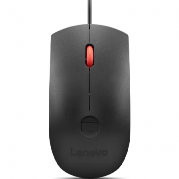 Lenovo Mouse Lenovo Fingerprint Biometric 4Y51S24029, Cu fir, USB, Negru