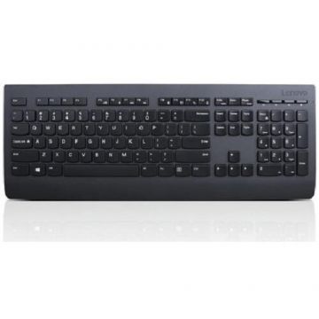 Lenovo Tastatura Wireless Lenovo Professional 4X30H56854 Wireless 2.4GHz, Negru
