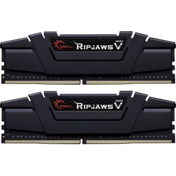 Memorie G.Skill Ripjaws V Black 16GB DDR4 3200MHz CL16 Dual Channel Kit