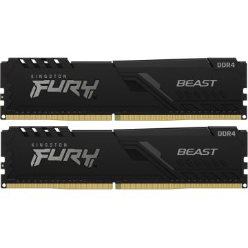 Memorie Kingston FURY Beast 32GB DDR4 3200MHz CL16 Dual Channel Kit