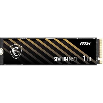 MSI SSD MSI SPATIUM M461, 1TB SSD, PCIe 4.0, NVMe M.2 2280