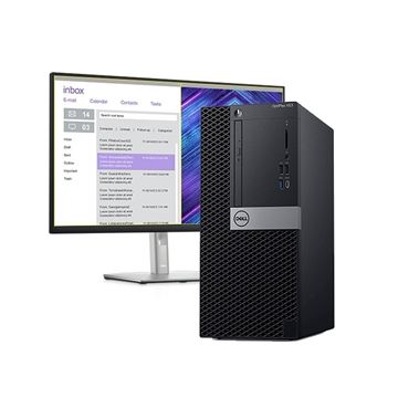 Pachet Office  Dell Tower XE3 Intel i7-8700 4.6GHZ, 16GB DDR4, 512GB SSD si Monitor Dell SE2722H 27-inch - Totul NOU