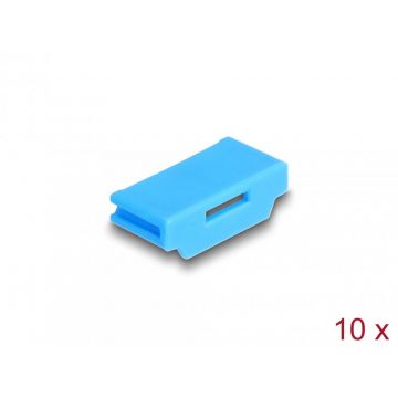 Set 10 buc HDMI mama port blocker Blue, Delock 20948