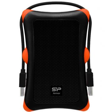 Silicon&nbsp;power Carcasa Silicon Power 0GB PHD Armor A30 fara HDD, Negru