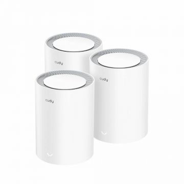 sistem mesh wi-fi pentru intreaga casa ax1800 gigabit m1800(3-pack) cudy