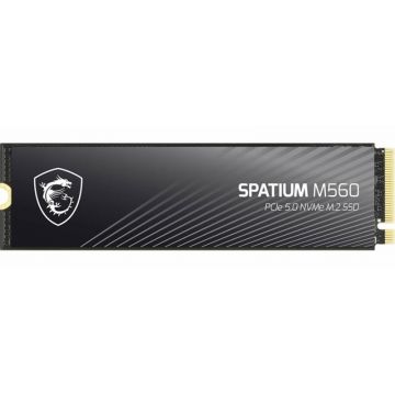 Solid State Drive (SSD) MSI, M.2 NVMe, 1TB SPATIUM M560, 10200 MB s citire, 8400 MB s