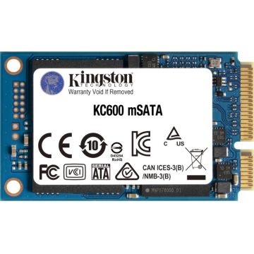 SSD Kingston KC600 256GB SATA-III mSATA
