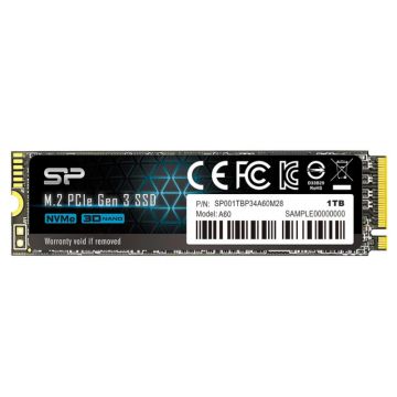 SSD Silicon Power P34A60 1TB PCI Express 3.0 x4 M.2 2280