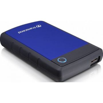 Transcend HDD Extern Transcend StoreJet 25H3 1TB USB 3.0 Albastru