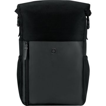 Wenger Rucsac laptop Wenger UrbanOne roll top, pana la 39,6 cm (15,6), Negru