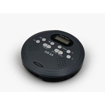 Akai CD Player Portabil Akai CD PORTABIL CU BT, FM SI DIFUZOARE, CD-ROM, Bluetooth, FM Radio, Negru