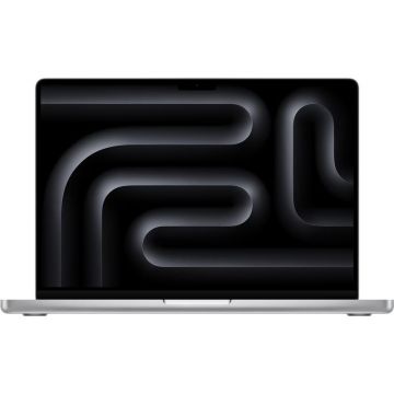 Apple Laptop Apple 14.2'' MacBook Pro 14 Liquid Retina XDR, Apple M5 chip (10-core CPU), 32GB, 2TB SSD, Apple M5 10-core GPU, macOS, US keyboard, Argintiu