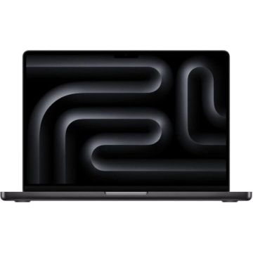 Apple Laptop Apple MacBook Pro 14.2 inch, Liquid Retina XDR, procesor Apple M5 Max 18-core, RAM 64GB, SSD 2TB, Apple M5 Max 40-core Graphics, MacOS, Tastatura internationala, Negru