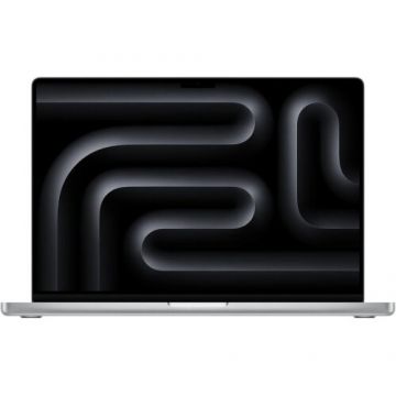 Apple Laptop Apple MacBook Pro 16.2 inch, Liquid Retina XDR Nano Texture, procesor Apple M5 Pro, 18 nuclee CPU, 20 nuclee GPU, 16 nuclee Neural Engine, 64GB RAM, 1TB SSD, Argintiu, Tastatura Internationala