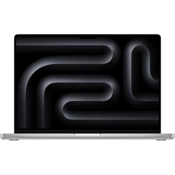 Apple Laptop Apple MacBook Pro 16.2 inch, Liquid Retina XDR, procesor Apple M5 Max, 18 nuclee CPU, 40 nuclee GPU, 64GB RAM, 2TB SSD, Tastatura internationala, Mac OS, Argintiu