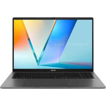 Asus Laptop ASUS Vivobook S16 S3607VA-RP108, Procesor Intel® Core™ 5 210H, Display 16 WUXGA 144Hz, RAM 16GB DDR5, 1TB SSD, Intel UHD Graphics, NO OS, Gri