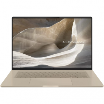 Asus Laptop Asus Zenbook A16, 16 inch (2880 x 1800) 120Hz, Qualcomm Snapdragon X2 Elite X2E-94-100, 48 GB LPDDR5x, 1 TB SSD, Bej