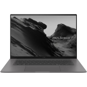 Asus Laptop Asus Zenbook S16, 16 inch 2880 x 1800 OLED, AMD Ryzen AI 9 465, 32 GB LPDDR5x, 1 TB SSD PCIe 4.0, AMD Radeon 880M, Gri