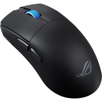 Asus Mouse Gaming Wireless ASUS ROG HARPE II ACE, 42000 DPI, senzor optic ROG AimPoint Pro, Aura Sync, 48g, Negru