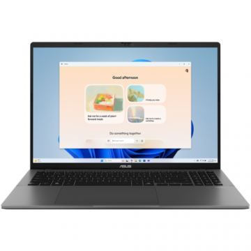 ASUS Vivobook S 16 M3607HA RP048 - Ryzen 5 220, 16   WUXGA 144Hz, 16GB DDR5, 1TB SSD PCIe 4.0, Radeon 740M, NoOS, 2Y PUR Gray
