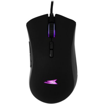 BARRACUDA Mouse Gaming cu fir Baracuda LOBSTER BGM-081, 6400 DPI, Negru