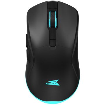BARRACUDA Mouse Gaming Wireless Baracuda TURTLE BGM-121, 3200 DPI, Negru