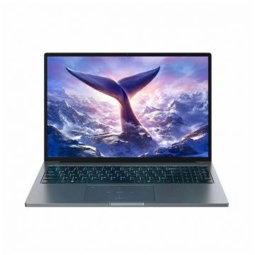 Blackview Laptop Blackview GamiBook-8, Procesor AMD Ryzen 7 7735HS, Display 16 WUXGA  IPS, 16GB DDR5 RAM, 512GB SSD, Placa grafica integrata AMD Radeon 680M, Windows 11 Pro, Gri