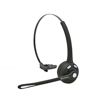 casca bluetooth pentru birou sandberg 126-23, microfon, negru
