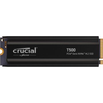 CRUCIAL SSD Crucial T500, capacitate 1TB, interfata PCIe NVMe 4.0, format M.2 2280