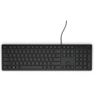 Dell Dell Keyboard KB216 Wired Multimedia Pan-Nordic Black