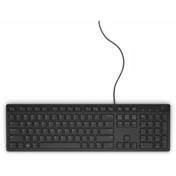 Dell Dell Keyboard KB216 Wired Multimedia Russian Black